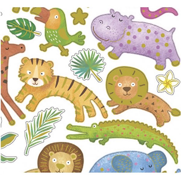 Stickers - wilde dieren Stickers - wilde dieren