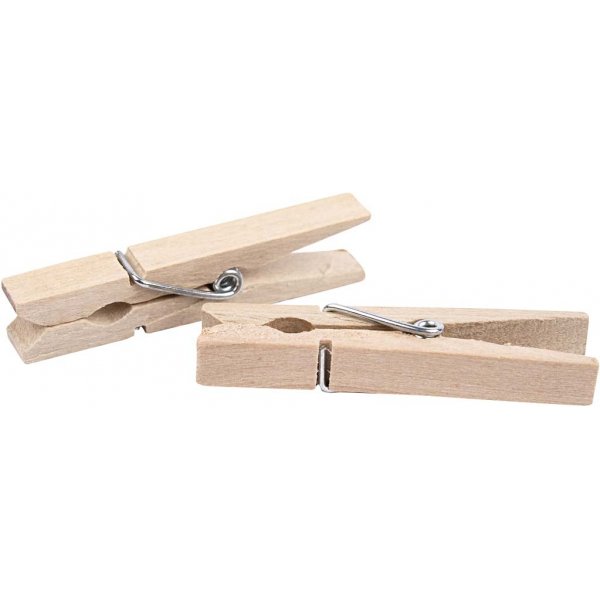 Wasknijpers - 48 x 6 mm - 50 st Wasknijpers - 48 x 6 mm - 50 st