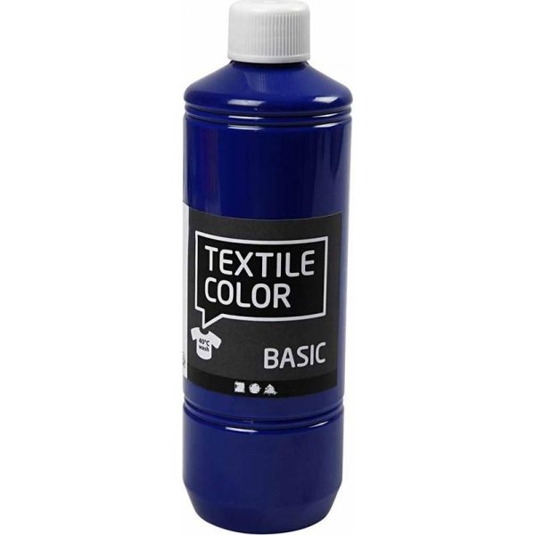 Textielkleur textielkleur - primair blauw - 500 ml