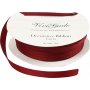 Grosgrain lint - rood - 15 meter