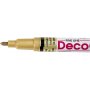 Decoratieve markeerstift - goud - 1.2