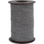 Cadeaukoord - zwart - glitter - 100 m