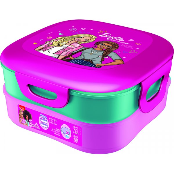 Lunchbox - Maped - 2 containers Barbie