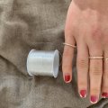 Klant imago Elastisch touw 50 m transparant