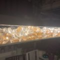 Klant imago Glazen bollen glinsterend 18 - 20 mm - amethist 100 g / 20 st.