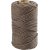 Macramgaren - lichtbruin - 4 mm - 55 m