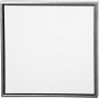 ArtistLine Canvas met lijst - antiek zilver/wit - 54x54 cm