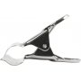 Metalen clip - zilver - 6 st