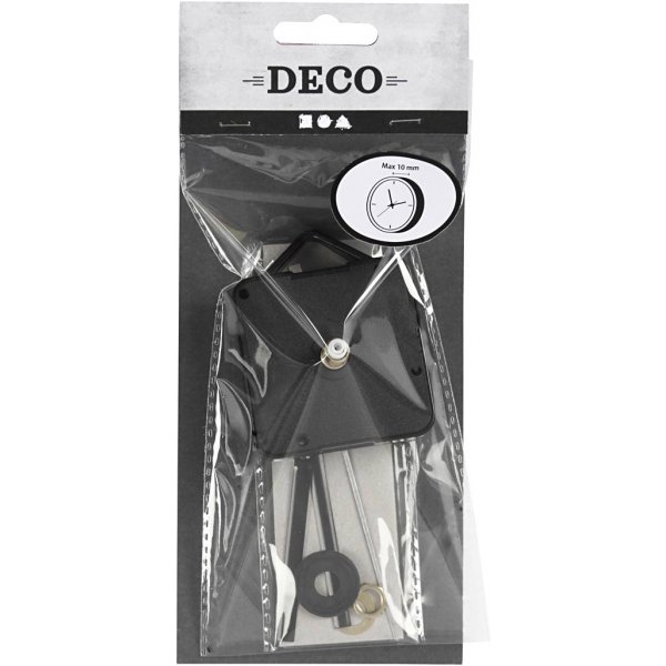 Uurwerk - 10 mm - zwart