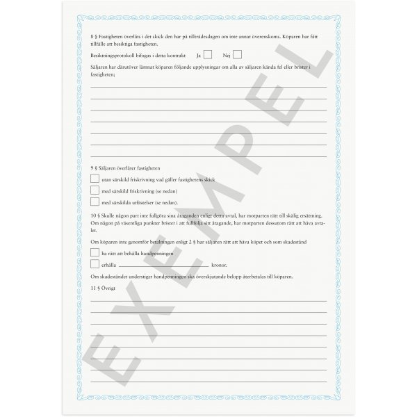 Koopcontract - Eigendom/perceel Koopcontract - Eigendom/perceel