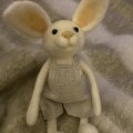 Klant imago Halflinnen Grof - Naturel - 150 cm