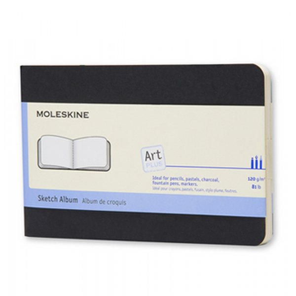 Schetsalbum Zwart Zachte kaft