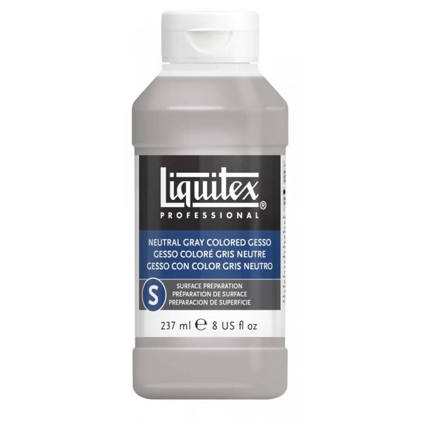 Grijze Gesso Liquitex 237 ml