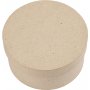 Ronde dozen van papier-mach - 3 st