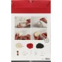 Knutselset - Kerstballen - 6 st