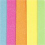 Decoratief rubber - gemengde kleuren - A5 - 5 st