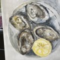 Klant imago Aquarelblok Gelijmd Ruw bos Bogen 300g - A4