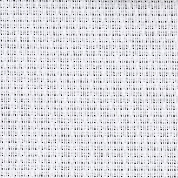 Aida borduurstof - wit - 50x50 cm, 43 vierkantjes per 10 cm Aida borduurstof - wit - 50x50 cm, 43 vierkantjes per 10 cm