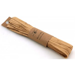 Natuurlijk raffia lint, 25 meter Natuurlijk raffia lint, 25 meter
