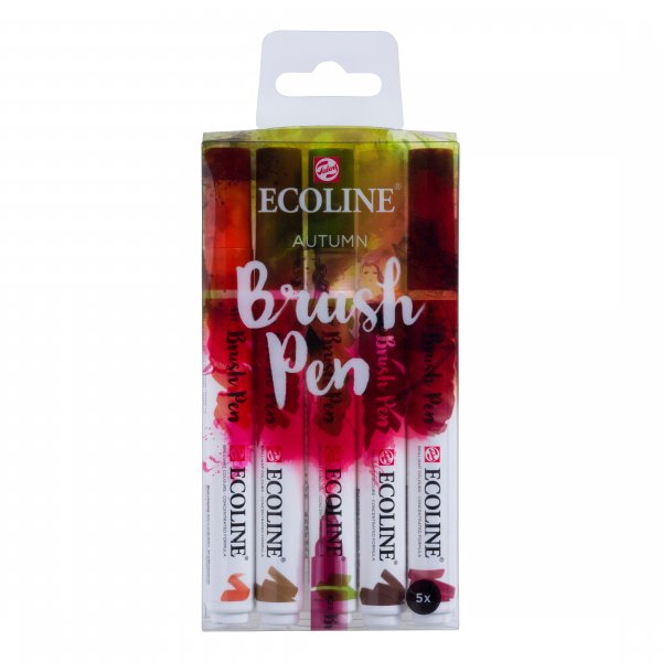 Ecoline Brush Pen 5-pack - Herfst