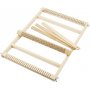 Stoffen frame met shuttles - Hout