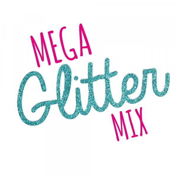 Knutselen - mega glitterset Knutselen - mega glitterset