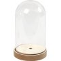 Beker op houten voet - 11 cm