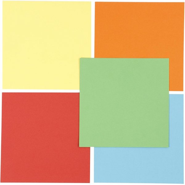 Origamipapier - gemengde kleuren - 15 x 15 cm - 5 x 10 vellen Origamipapier - gemengde kleuren - 15 x 15 cm - 5 x 10 vellen