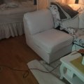 Klant imago Imitatie nappaleer Wit - 140 cm