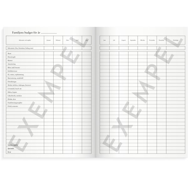 Het familiekasboek - A4