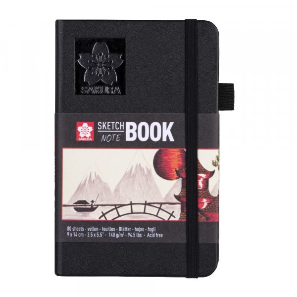 Schetsboek Sakura 140g 80 vellen - Wit papier