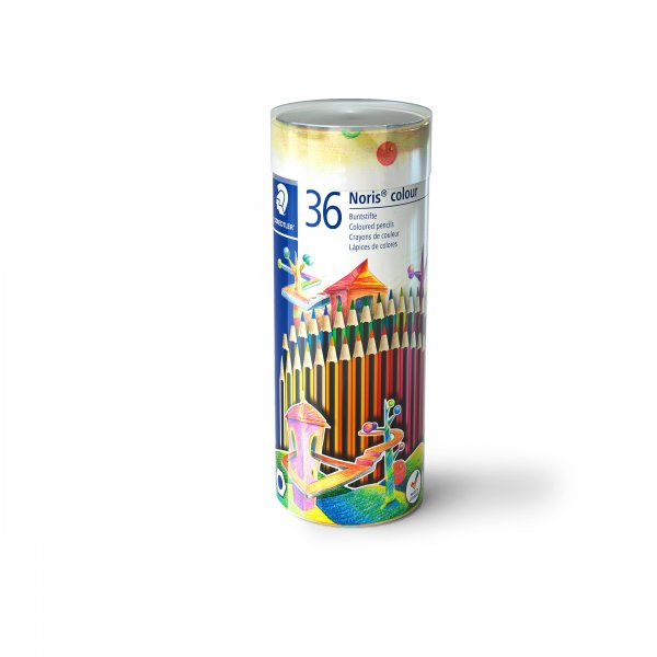 Kleurpotloden Noris in tube - 36 potloden