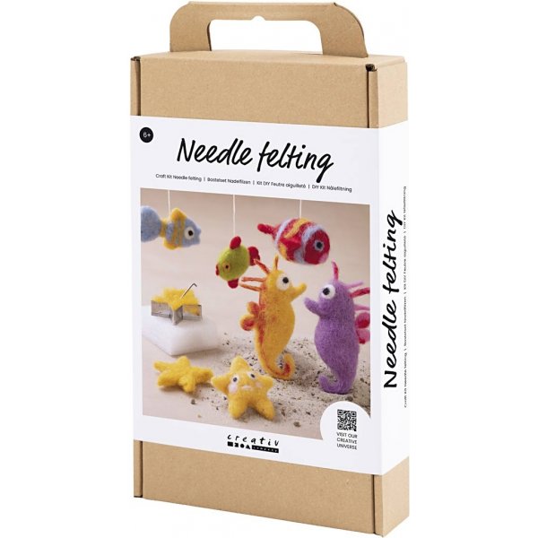 DIY Kit Naaldvilten - Dieren in water DIY Kit Naaldvilten - Dieren in water