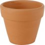 Terracotta potten - 9 cm - 24 st
