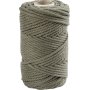Macramgaren - mosgroen - 4 mm - 55 m
