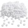 Pompons - wit - 450 st