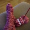 Klant imago Breinaalden zonder knop "Rood" - 20 cm/3,5 mm