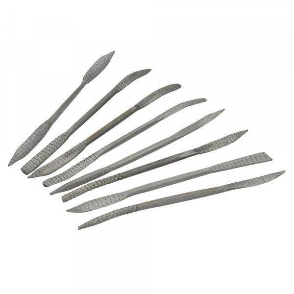 Speksteenraspset 20 cm - 8 delig