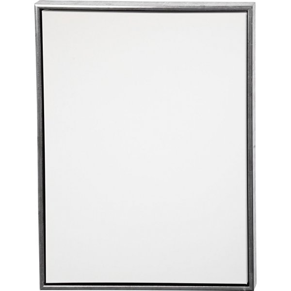 ArtistLine Canvas met lijst - antiek zilver/wit - 64x84 cm