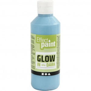 Fluorescerende verf 250 ml - Lichtblauw Fluorescerende verf 250 ml - Lichtblauw