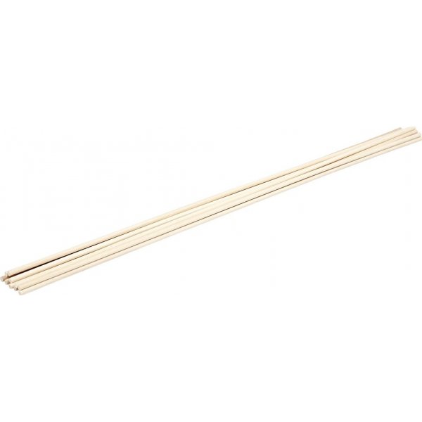Ronde staven - L60 cm - 6 mm - 10 st