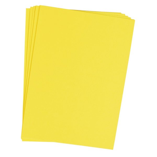 Papier 180g 25st - Citroengeel