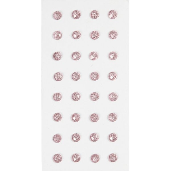 Strasstenen - lichtrood - 8 mm - 32 st