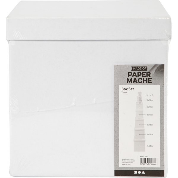 Dozen - wit - vierkant - 7 st Dozen - wit - vierkant - 7 st