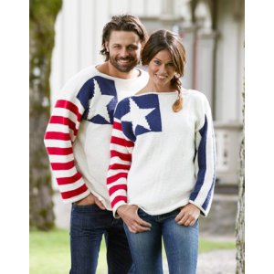 Breipatroon - Amerika trui Breipatroon - Amerika trui