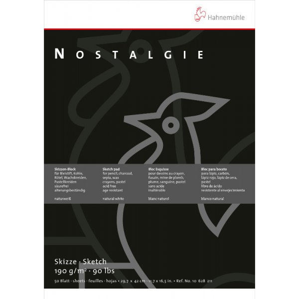 Tekenblok Hahnemhle Sketch Nostalgie 190g
