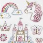 Diamantstickers - eenhoorns