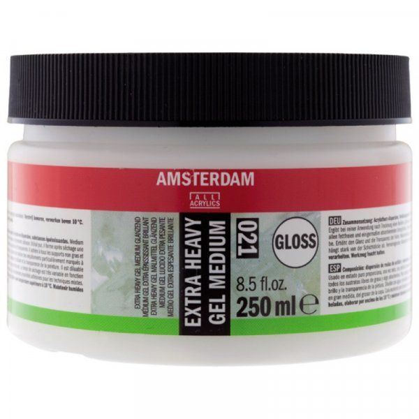 Amsterdam acryl medium - Extra zwaar gel medium - Glans
