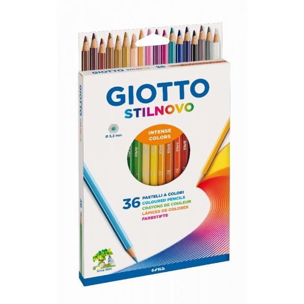 Kleurpotloden Giotto Stilnovo - 36-pack
