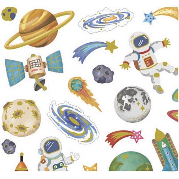Stickers - ruimte Stickers - ruimte